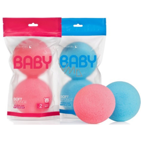 Suavipiel Baby sanft waschen schwimmender Schwamm für Kinder rosa 2 Stück
