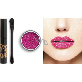 Glitter Lips lang anhaltender Lipgloss mit Sparkling Rosé Glitter 3,5 ml