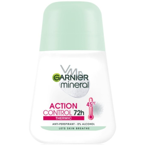 Garnier Mineral Action Control Thermic 72h Ball Antitranspirant Deodorant Roll-On für Frauen 50 ml