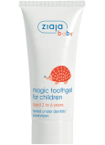 Ziaja Baby Magic Toothgel von 2 bis 6 Jahren Zahnpasta mit Fluorid für Kinder 50 ml