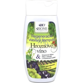 Bione Cosmetics Traubenwein Regenerierendes Shampoo für alle Haartypen 250 ml