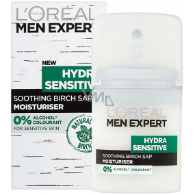 Loreal Paris Men Expert Hydra Sensitive beruhigende und feuchtigkeitsspendende Creme für empfindliche Haut 50 ml