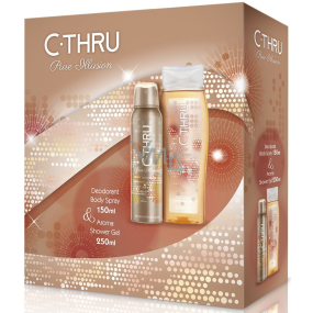 C-Thru Pure Illusion Deodorant Spray für Frauen 150 ml + Duschgel 250 ml, Kosmetikset