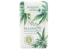 Bohemia Gifts Cannabis Hanföl entspannende Toilettenseife 100 g