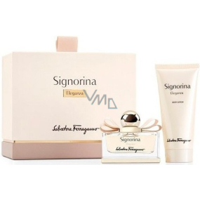 Salvatore Ferragamo Signorina Eleganza parfümiertes Wasser für Frauen 50 ml + Körperlotion 100 ml, Geschenkset