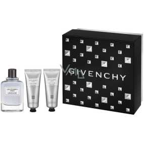 Givenchy Gentlemen Nur Eau de Toilette für Männer 100 ml + Duschgel 75 ml + Aftershave 75 ml, Geschenkset