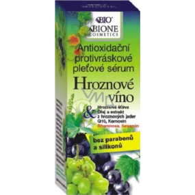 Bione Cosmetics Trauben Antioxidans Anti-Falten-Gesichtsserum 40 ml
