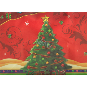 Nekupto Geschenk Kraftbeutel 32,5 x 26 x 13 cm Weihnachtsbaum, 263 WCL