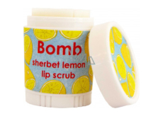 Bomb Cosmetics Zitroneneis - Sherbet Lemon Lippenbalsam mit einem sanften Peeling 9 ml