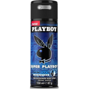Playboy Super Playboy für Ihn SkinTouch Deodorant Spray für Männer 150 ml
