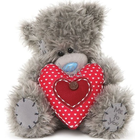 Ich zu dir Teddybär mit einem Herzen 17 cm