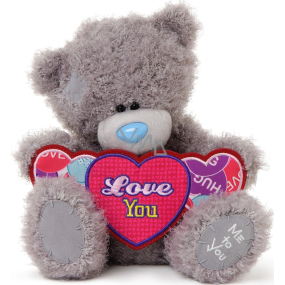 Ich zu dir Teddybär mit Herz mit der Aufschrift Love You 25 cm