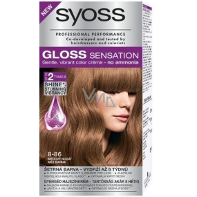 Syoss Gloss Sensation Sanfte Haarfarbe ohne Ammoniak 8-86 Honignougat 115 ml