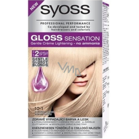 Syoss Gloss Sensation Sanfte Haarfarbe ohne Ammoniak 10-1 Kokosblond 115 ml