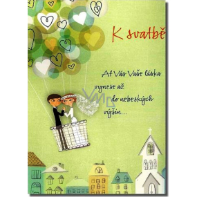 Albi Spielkarte im Cover Für die Hochzeit habe ich immer noch Liebe für dich Petr Kolář 14,8 x 21 cm