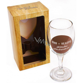 Albi Weinglas Wein ist das beste natürliche Aphrodisiakum 220 ml