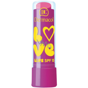 Dermacol Love Lips SPF15 Lippenbalsam 10 Trauben 3,5 ml