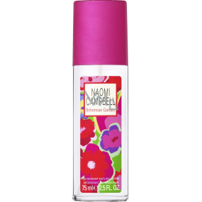 Naomi Campbell Bohemian Garden parfümiertes Deodorantglas für Frauen 75 ml