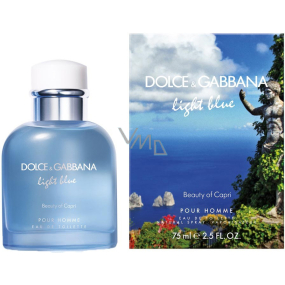 Dolce & Gabbana Hellblaue Schönheit von Capri Eau de Toilette für Männer 40 ml