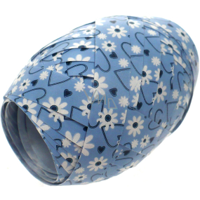 Nekupto Ball Luxus blau - weiße Blüten 10 m