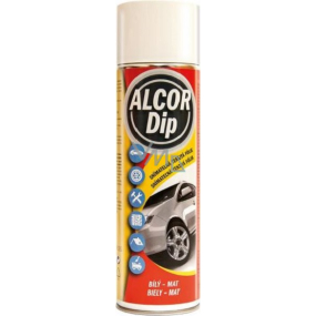 Alcor Dip abnehmbare Flüssigfolie Weiß - mattes 500 ml Spray