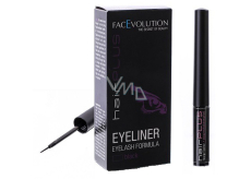 HairPlus FacEvolution Nourishing Quick Dry Liquid Eyeliner mit Wachstumsserum mit Glitter 1,5 ml
