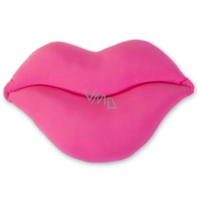 Albi Humorvolles Kissen Rosa Lippen, Breite 40 cm, Höhe 23 cm