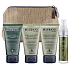 Alterna Bamboo Shine On The Go Reiseshampoo für Haarglanz 40 ml + Spülung 40 ml + leichte straffende Creme 40 ml + Öl für Haarglanz 25 ml, Reise-Geschenkset