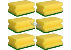 Tinky Sponge für Geschirr in Form von 9 x 6 x 4 cm 6 Stück