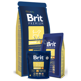 Brit Premium Junior M für Hündchen 2-12 Monate mittlerer Rassen 10 -25 kg - 3 kg Komplettfutter