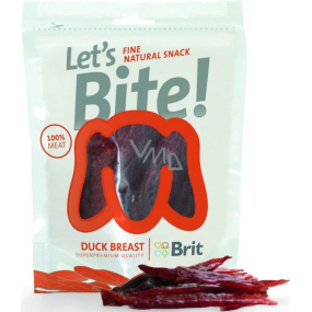 Brit Lets Bite Duck Filets Ergänzungsfutter für Hunde 275 g