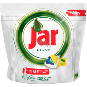 Jar All in One Zitronenkapseln für Geschirrspüler 96 Stück