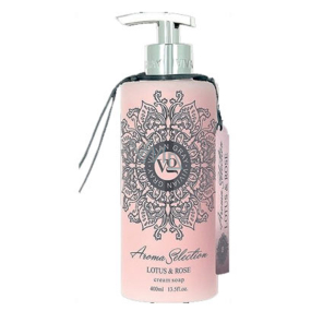 Vivian Grey Aroma Selection Luxus-Flüssigseife Lotus & Rose mit 400 ml Spender