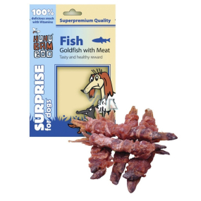Huhubamboo Cod mit Fleisch natürliche Fleisch Delikatesse für Hunde 1 kg