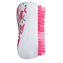 Tangle Teezer Compact Professionelle, kompakte Haarbürste mit Skinny Dip Flamingo Print