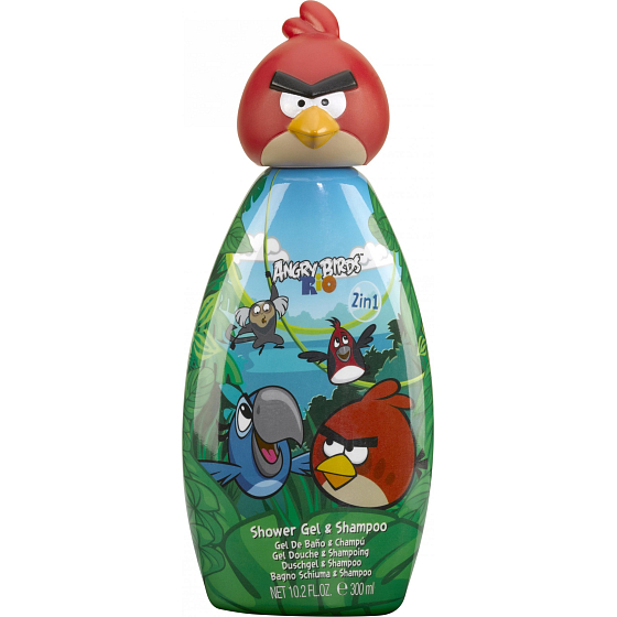Angry Birds Red Bird Rio 2in1 Babypartygel und Shampoo 300 ml