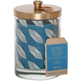 Yankee Candle Tumbler Coconut Splash - Kokosnuss Erfrischung Duftkerzenglas Fernweh 283 g