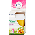 Veet Easy Wax Natürliche Inspirationen Tiare Blütenwachsfüllung für die elektrische Enthaarung für alle Hauttypen 50 ml