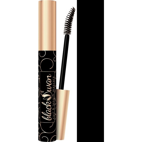Dermacol Black Swan für Volumen und Rotation der Wimpern, schwarze Wimperntusche 10 ml