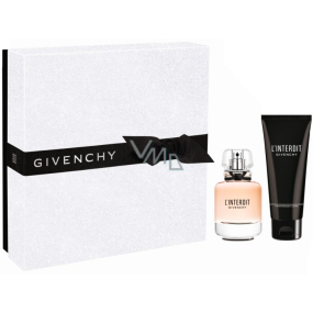 Givenchy L Interdit parfümiertes Wasser für Frauen 50 ml + Körperlotion 75 ml, Geschenkset