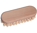 Spokar 4223 Bodenbürste oval, Holzgehäuse, synthetische Fasern