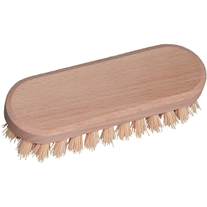 Spokar 4223 Bodenbürste oval, Holzgehäuse, synthetische Fasern