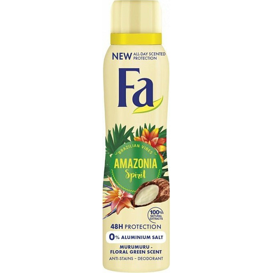 Fa Brazilian Vibes Amazonia Spirit Deospray für Frauen 150 ml