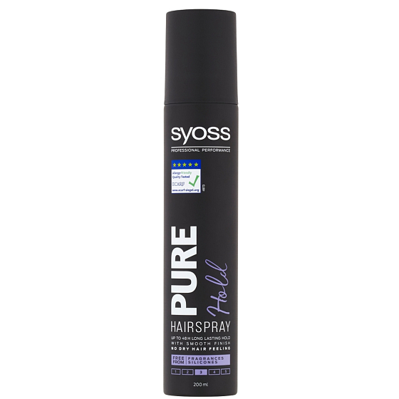 Syoss Pure Hold extra starkes Fixierungshaarspray 200 ml