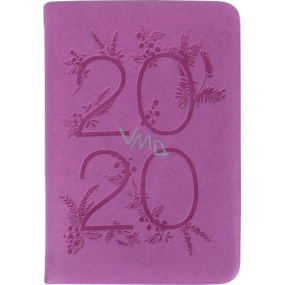 Albi Diary 2020 mini Lila 11 x 7,5 x 1 cm