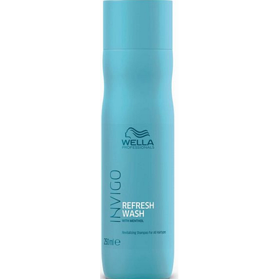 Wella Professionals Invigo Balance Refresh Wash revitalisierendes Shampoo zur Auffrischung von Haar und Haut 250 ml