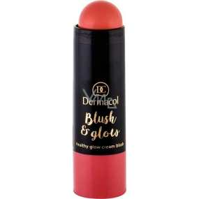 Dermacol Blush & Glow cremig aufhellender Rouge-Stick 06 6,4 g