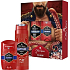 Old Spice Captain 2in1 Duschgel und Shampoo 250 ml + Deo-Stick 50 ml, Kosmetikset für Männer