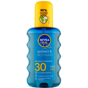 Nivea Sun Protect & Dry Touch OF30 Unsichtbarer Spray-Sonnenschutz 200 ml