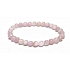 Kunzit-Armband elastischer Naturstein, Kugel 6 mm / 16 - 17 cm, Stein der Gefühle
